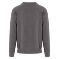 Charcoal - Back - Awdis Mens Graduate Heavyweight Sweatshirt