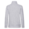 Heather Grey - Back - Fruit of the Loom Womens-Ladies Premium Lady Fit Jacket