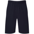 Deep Navy - Front - Fruit of the Loom Mens Iconic 195 Jersey Shorts