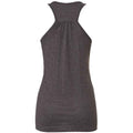 Dark Grey Heather - Back - Bella + Canvas Womens-Ladies Flowy Racerback Tank Top