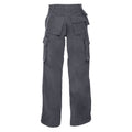 Convoy Grey - Back - Russell Mens Heavy Duty Work Trousers