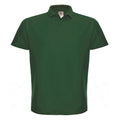 Bottle Green - Front - B&C Mens ID.001 Cotton Polo Shirt