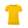 Gold - Front - B&C Womens-Ladies E190 T-Shirt