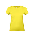 Solar Yellow - Front - B&C Womens-Ladies E190 T-Shirt