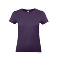 Urban Purple - Front - B&C Womens-Ladies E190 T-Shirt