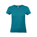 Diva Blue - Front - B&C Womens-Ladies E190 T-Shirt