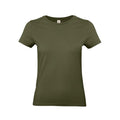 Urban Khaki - Front - B&C Womens-Ladies E190 T-Shirt