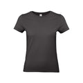 Used Black - Front - B&C Womens-Ladies E190 T-Shirt