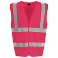 Pink - Front - PRORTX Unisex Adult Waistcoat