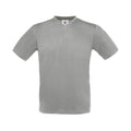 Navy - Back - B&C Mens Exact V Neck T-Shirt