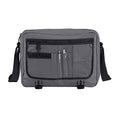 Graphite Grey - Back - Bagbase Flap Top 11L Messenger Bag