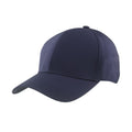 Navy - Front - Result Headwear Tech Performance Softshell Cap