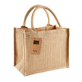 Natural - Back - Westford Mill Mini Jute Gift Bag