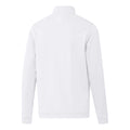 White - Back - Adidas Mens Quarter Zip Sweatshirt