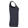 Deep Navy - Side - Fruit of the Loom Womens-Ladies Valueweight Lady Fit Vest Top