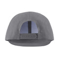 Heather Grey - Back - Result Headwear Bronx Original Flat Peak Snapback Cap