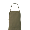 Olive - Back - Premier Unisex Adult Artisan´s Choice Canvas Double Pocket Apron