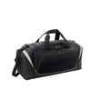 Black-Light Grey - Front - Quadra Pro Team Jumbo Kit Bag