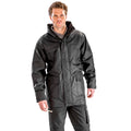 Black - Side - WORK-GUARD by Result Mens Platinum Manager Waterproof Jacket