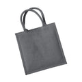 Graphite Grey - Back - Westford Mill Midi Jute Tote Bag