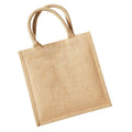 Natural - Back - Westford Mill Midi Jute Tote Bag