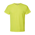 Safety Green - Front - Hanes Essential-T T-Shirt