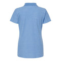 Heather Light Blue - Back - Tultex Women's 50-50 Sport Polo