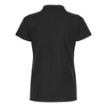 Black - Back - Tultex Women's 50-50 Sport Polo