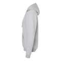 Heather Grey - Side - Tultex Unisex Fleece Hooded Sweatshirt