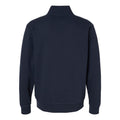 Midnight Navy - Back - Next Level Unisex Fleece Quarter-Zip Pullover