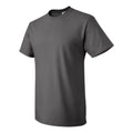 Charcoal Grey - Side - Fruit Of The Loom HD Cotton Short Sleeve T-Shirt