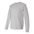 Light Steel - Side - Hanes Authentic Long Sleeve T-Shirt