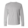 Light Steel - Front - Hanes Authentic Long Sleeve T-Shirt