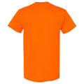 Safety Orange - Back - Gildan Heavy Cotton T-Shirt