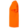 Safety Orange - Side - Gildan Heavy Cotton T-Shirt