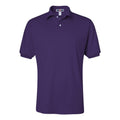 Deep Purple - Front - JERZEES SpotShield 50-50 Polo