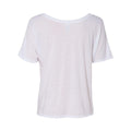 White - Back - BELLA + CANVAS Womens Slouchy Tee