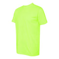 Neon Yellow - Side - Next Level Unisex CVC T-Shirt