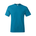 Teal - Front - Hanes Authentic T-Shirt