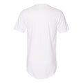 White - Back - Next Level Unisex Cotton Long Body T-Shirt