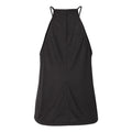 Black - Back - BELLA + CANVAS Women's Flowy High-Neck Tank