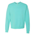 Mint - Front - ComfortWash by Hanes Garment-Dyed Unisex Crewneck Sweatshirt