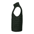 Black - Side - Burnside Elemental Puffer Vest