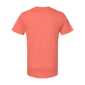 Sunset Coral - Back - Fruit of the Loom Unisex Iconic T-Shirt