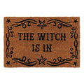 Natural - Front - Something Different The Witch Is In Door Mat