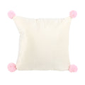 White-Multicoloured - Back - Something Different Sugarplum Fun Christmas Square Filled Cushion