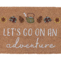 Natural-White - Side - Something Different Let´s Go On An Adventure Door Mat