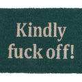 Green - Side - Something Different Sweary Door Mat