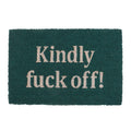 Green - Front - Something Different Sweary Door Mat