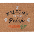 Natural - Side - Something Different Welcome To Our Patch Door Mat